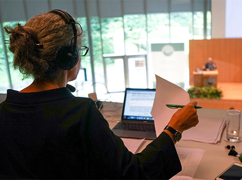 Simultaneous interpretation delivered with accuracy from The  Conference Interpreters Group